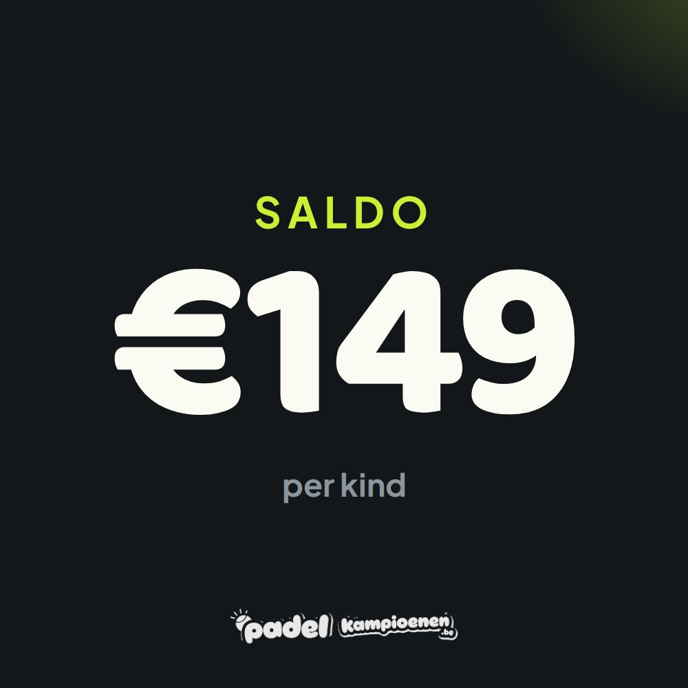 Saldo 149 euro per kind