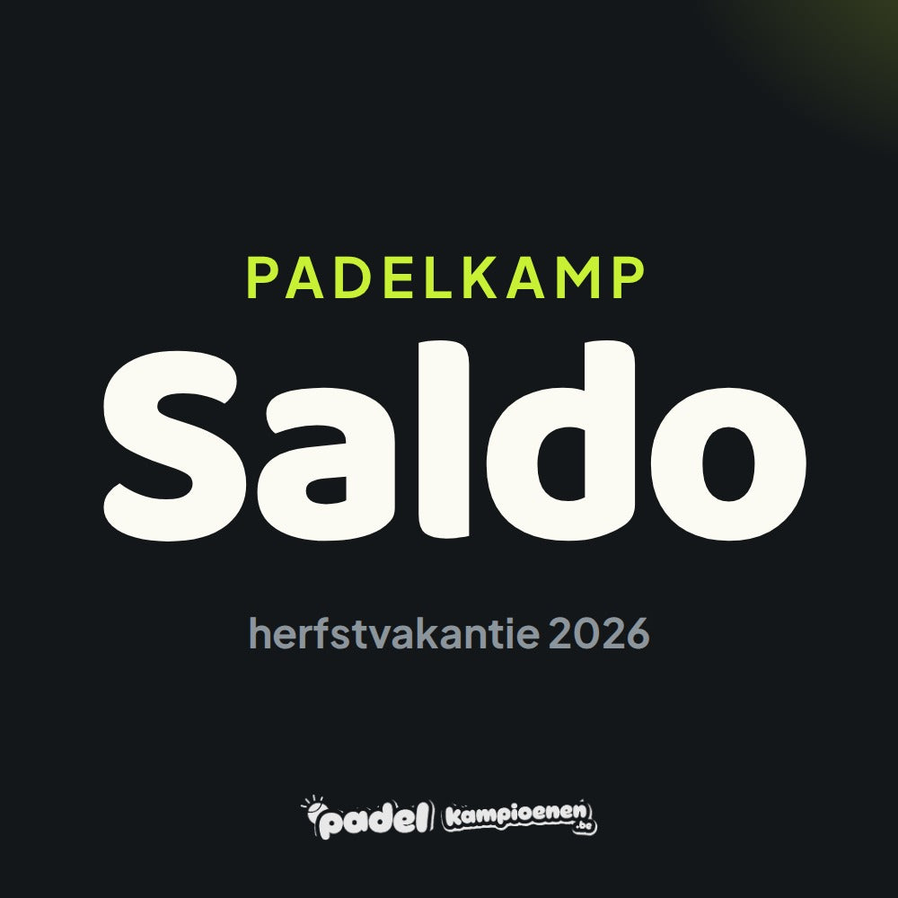 Saldo padelkamp herfstvakantie 2026