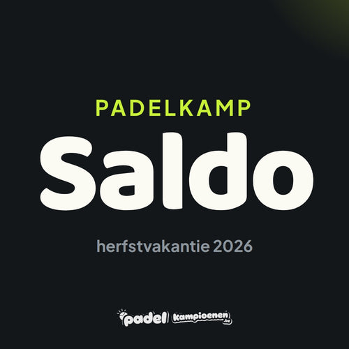 Saldo padelkamp herfstvakantie 2026